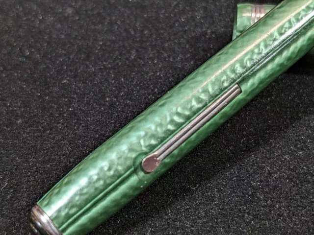 Vintage ~ Esterbrook 2668 ~ Green ~ SJ Series 4 3/4" ~ Lever Fill Fountain Pen 3