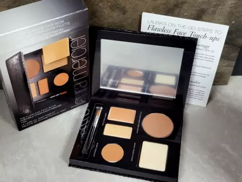 Laura Mercier Flawless Face Book palette ~ TAN ~ powder camouflage concealer NIB Laura Mercier Flawless Face Book palette ~ TAN ~ powder camouflage concealer NIB