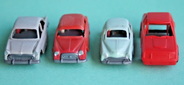 Lot De 4 Simca Aronde Océane - IXO SB 1/43 - Miniatures Collection (occasion Sans Boîte)