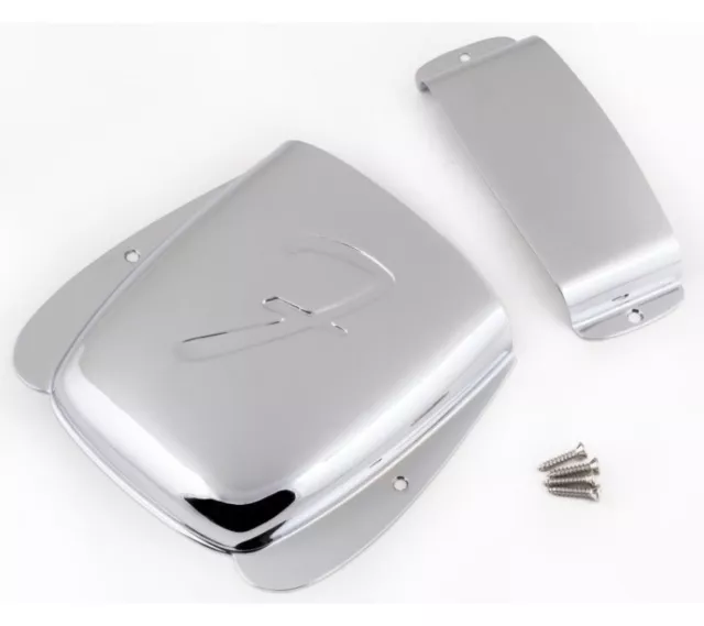 New ASHTRAY SET FENDER JAZZ BASS - 0992088000 SET COVER chrome pour JBass 2