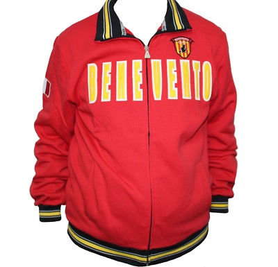 S XL XXL TEMPO LIBERO RUNNING FELPA DA CURVA Erreà FELPA BENEVENTO CALCIO ERREA TG 