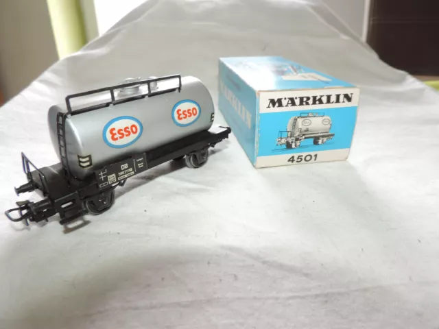 Märklin 4501 Kesselwagen "Esso" HO -70-