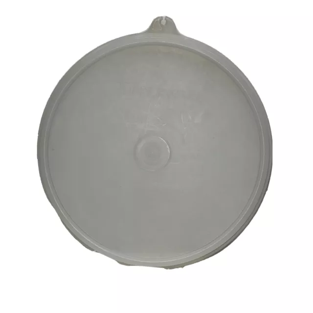 TUPPERWARE TUPPER SEAL Replacement Lid 228-35 Clear Round 7.25 In Sheer USA  $9.75 - PicClick