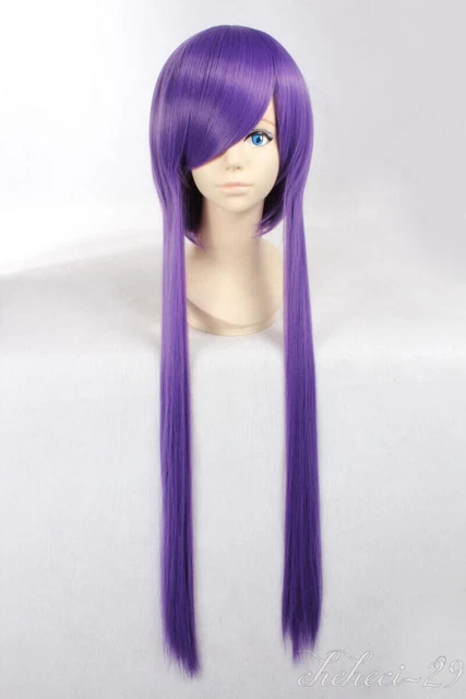 Camui Gakupo Gackpoid long cosply one ponytail full wigs Free hair net hot
