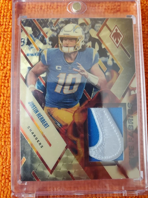 Justin Herbert 1 /1 2022 Phoenix Gold Vinyl Nike Swoosh Patch Justin Herbert 1 /1 2022 Phoenix Gold Vinyl Nike Swoosh Patch