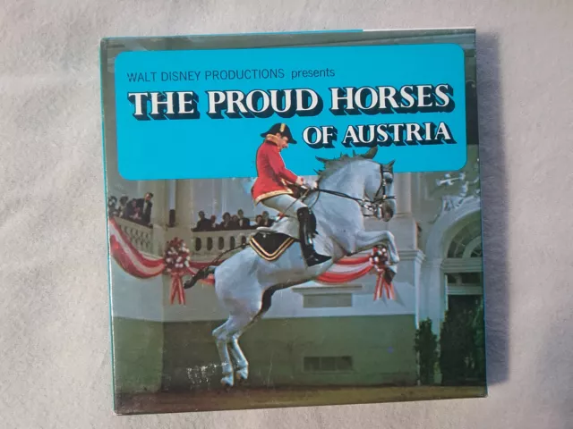 Vintage Collectable "Proud Horses of Australia" Super 8 Film Color Walt Disney