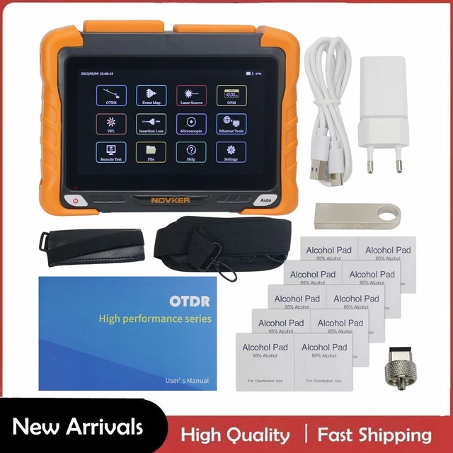 NK6200-S2 OTDR Optical Time Domain Reflectometer with Touch Screen 1310/1550nm