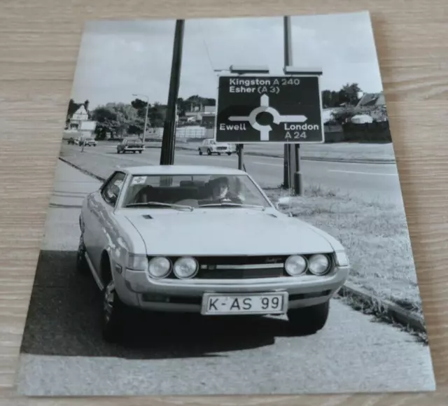 🚘 Automobile Photo presse Foto Originale 1970's TOYOTA CELICA LT - No Brochure