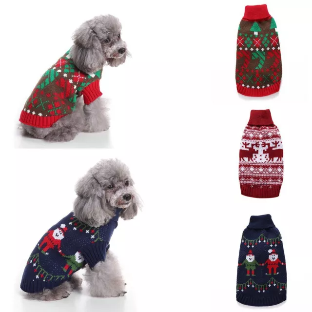 de compagnie Vêtements pour chiens Pull en tricot pour chien Costume de chiot