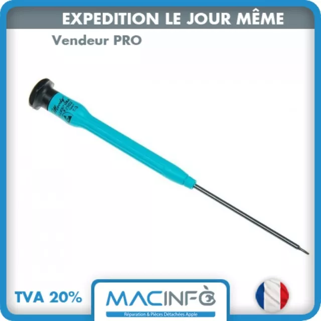 Tournevis Torx T3 en métal