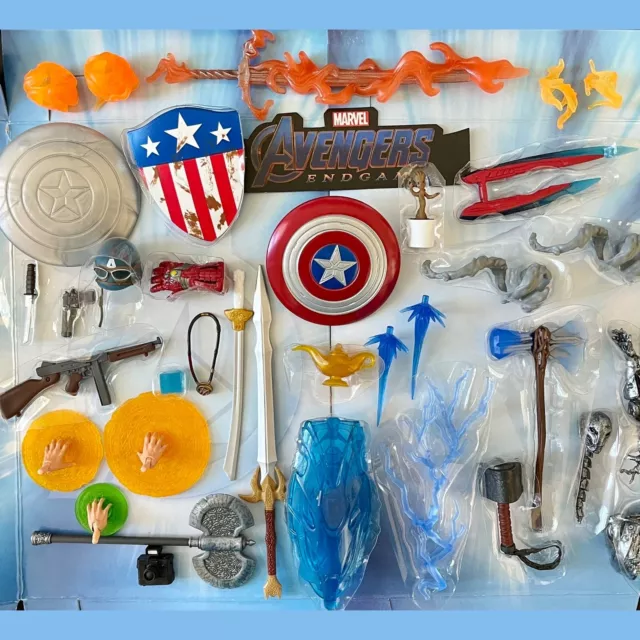Marvel Legends Captain America helmet shield gun Thor Mjolnir Iron Man UPICK