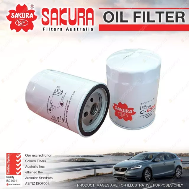 Sakura Oil Filter for GMC Sierra DURAMAX 6.6L TURBO DIESEL 2006-On