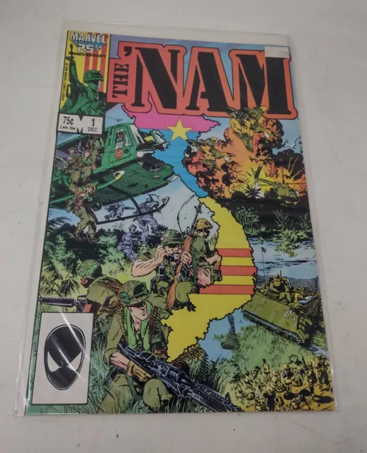 The 'Nam #1 Marvel Comics 1986 Michael Golden Cover Direct Edition Combined