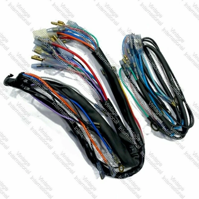 YAMAHA WIRING HARNESS Loom For Yamaha Rd 350 Uk 58.32 PicClick