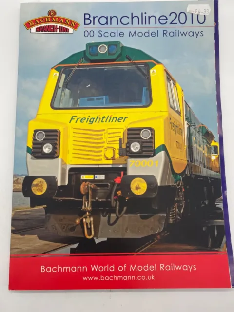 Bachmann Branchline 2010 OO gauge Product Catalogue with RRP list & poster