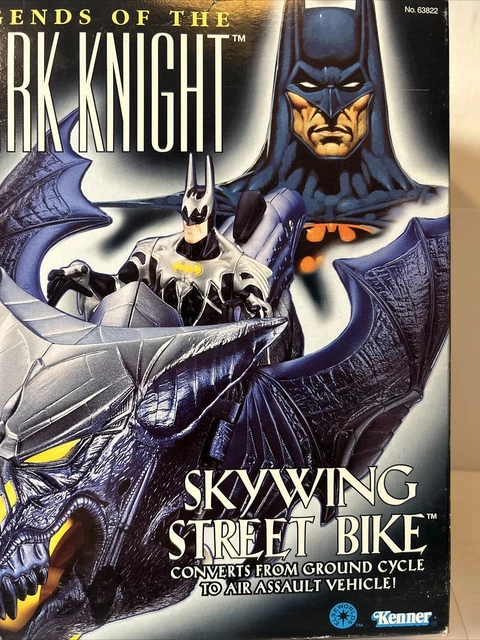 Batman Legends of the Dark Knight Skywing Street Bike & Figure Kenner 1996 NIB 3