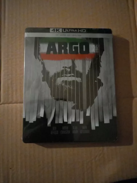 Argo Blu Ray Steelbook 4k Neuf Sous Blister Brand New Affleck Avec Vf Sur 4k