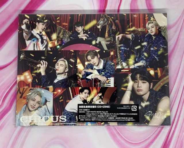 Stray Kids Circus Japanese Single CD with Photobook, Zine - B Version