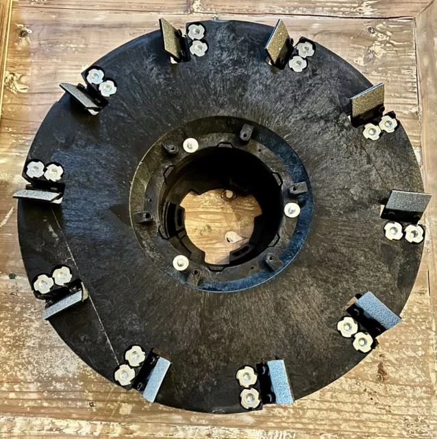 NEW DIAMABRUSH 16" 10 Blade Coating Removal Tool With Riser & Plate NEW DIAMABRUSH 16" 10 Blade Coating Removal Tool With Riser & Plate