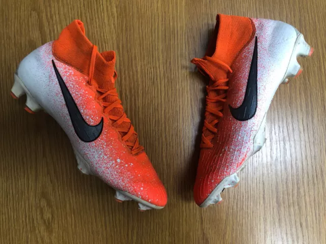 Nike Mercurial Superfly 6 Elite FG - Hyper Crimson White UK Size 6