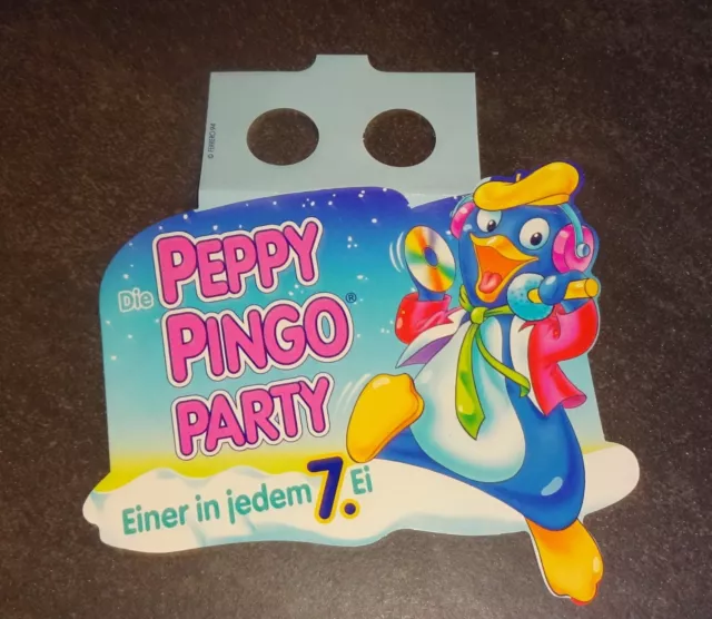 PAH Palettenanhänger PEPPY PINGO PARTY 1994 ORIGINAL