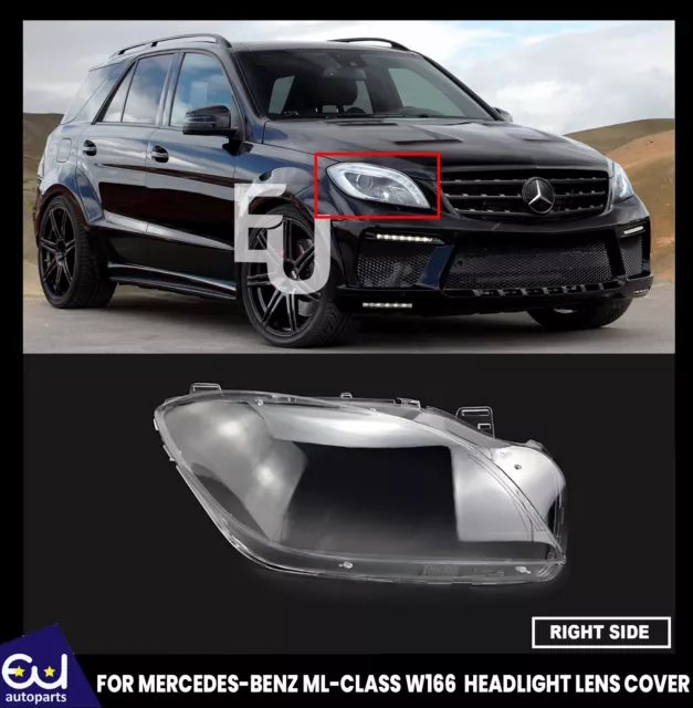 MERCEDES ML W166 RIGHT JET WASHER COVER 2012-2015