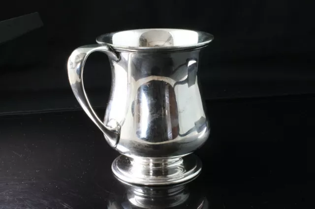 Rare! Antique Tiffany & Co sterling cup 1916 'JVC' initialed