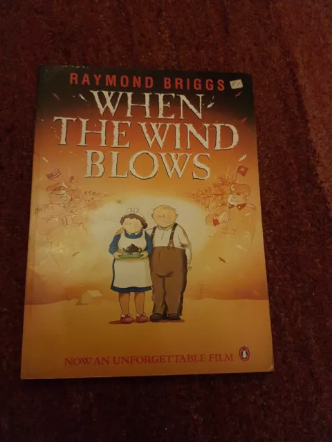 VGC When the Wind Blows: graphic novel by Raymond Briggs paperback