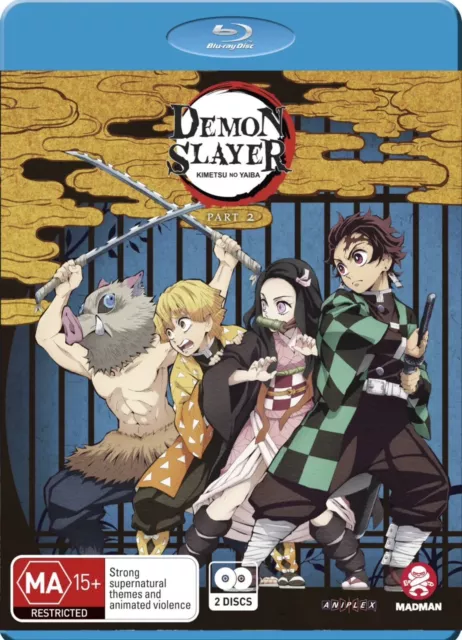 Demon Slayer - Kimetsu No Yaiba - Part2  (Blu-Ray) New & Sealed - Region B