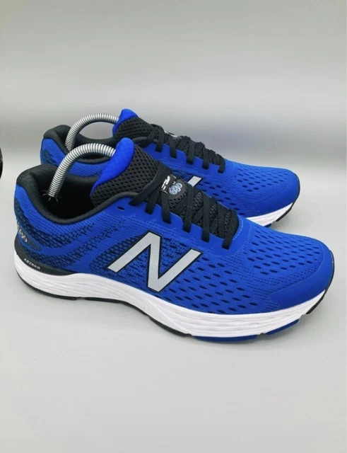 Scarpe da corsa New Balance da uomo fresche in schiuma 680v7 blu sport uk9