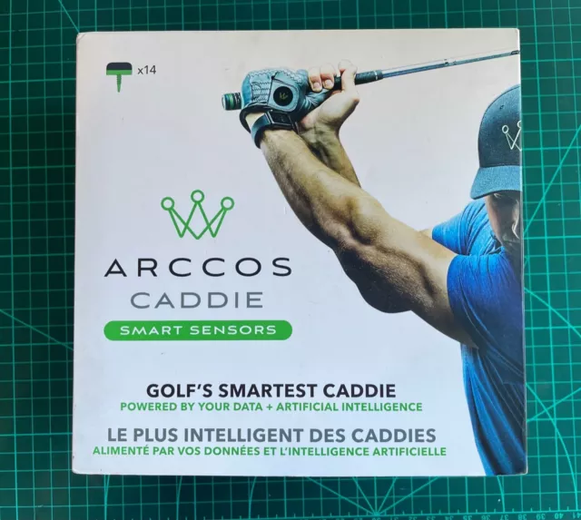 ARCCOS CADDIE SMART Sensors LIFETIME SUBSCRIPTION read