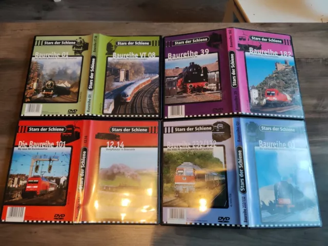 Stars der Schiene Doppel-DVD Auswahl RioGrande Eisenbahnen - Konvolut 8 DVDs