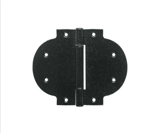 National Hardware 3-1/2 in. L Black Arched Heavy T-Hinge -Pack of 1, N109-026
