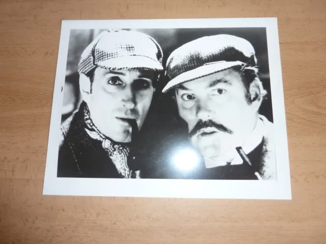 10"X8" Photograph Basil Rathbone & Nigel Bruce as Holmes & Watson