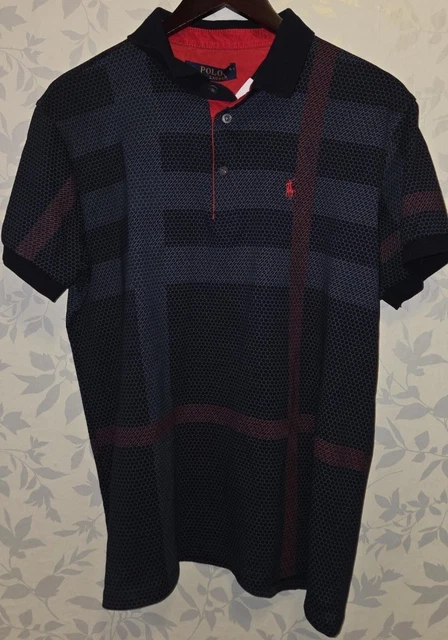 Red Polo and Navy blue Set main image 1
