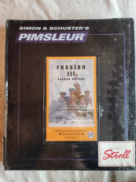 Simon & Schuster's Pimsleur Russian III