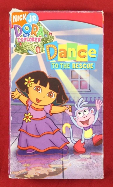 NICK JR. DORA the Explorer Dance To The Rescue (VHS, 2005, Nickelodeon ...