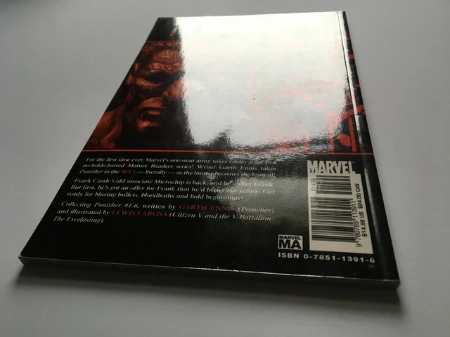 The Punisher In the Beginning Marvel Max Graphic Novel TPB Garth Ennis 1-6 2