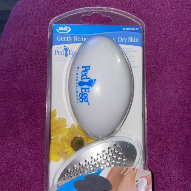 Ped Egg The Ultimate Foot Callus File Smooth Beautiful Feet Pedicure Tool