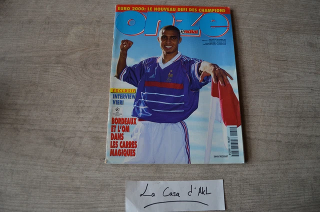 Poster Équipe De France – David Trezeguet – ONZE MONDIAL – Bon État