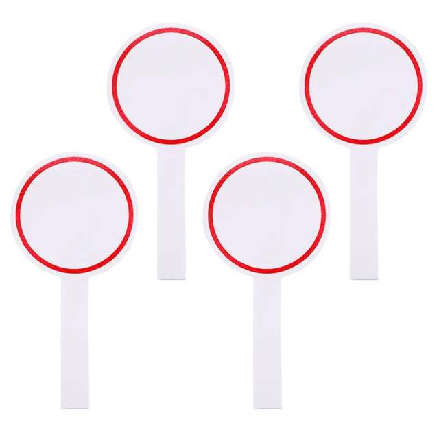 4 pizarras de mano, paleta unilateral, pizarras de mano,