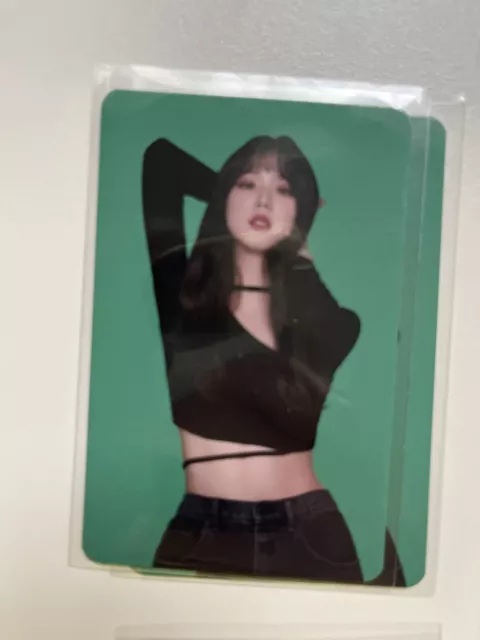 JISOO Official Limited Photocard BLACKPINK Album THE GAME Kpop