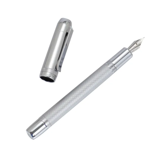 For Jinhao 92 Metal Fountain Pen Converter Writing Pen F Nib Office School Gift