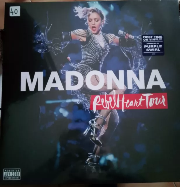 Rebel Heart Tour di Madonna (2 LP Vinyl, 2022, Colored Vinyl)