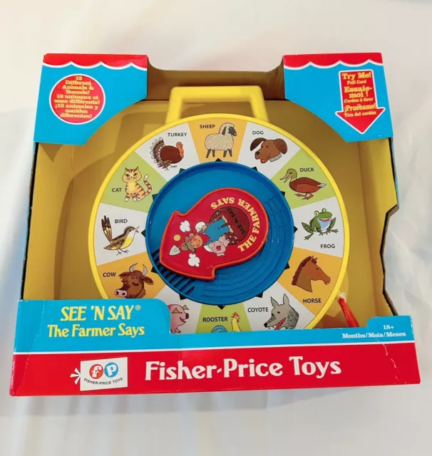 Fisher-Price Toys See N Say The Farmer Says #2070 - NIB!