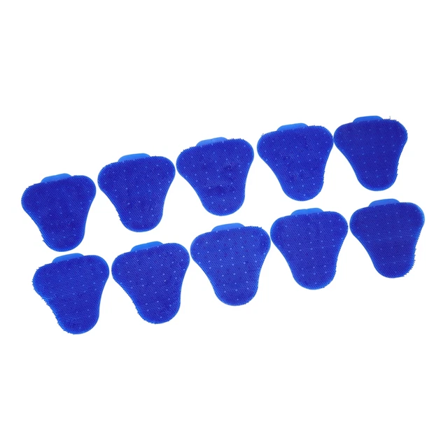 (Blue)10pcs Urinal Screen Deodorizers Anti Deodorizer ZU