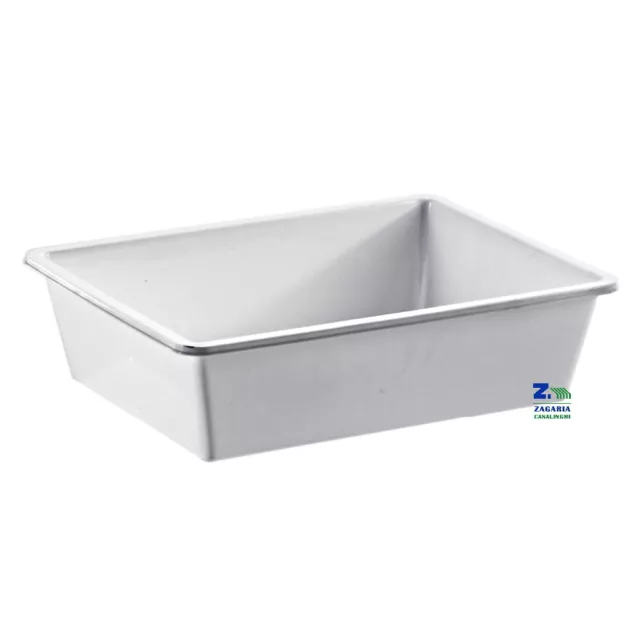 Bacinella Vaschetta Rettangolare Frigor Lt. 10 - Cm 40X30X10 H Per Alimenti