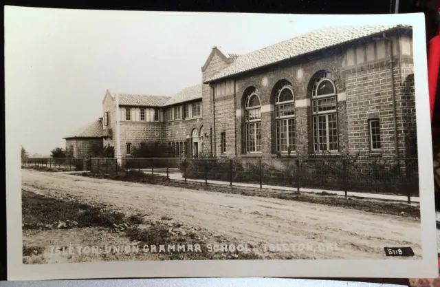 ISLETON, CALIFORNIA, Photo Post Card Sacramento County, 1926-39 Street, School
