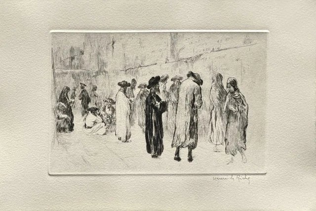 Henri Le Riche, French(1867〜1944) Paris（HENRI LE RICHE
