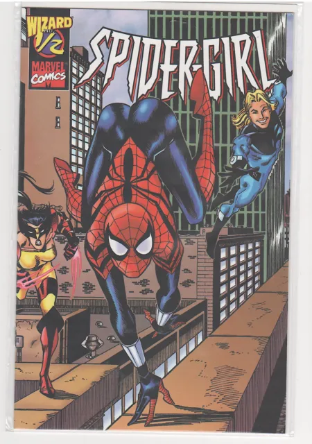 Spider-girl #1/2 half issue Wizard comics mail away 9.6
